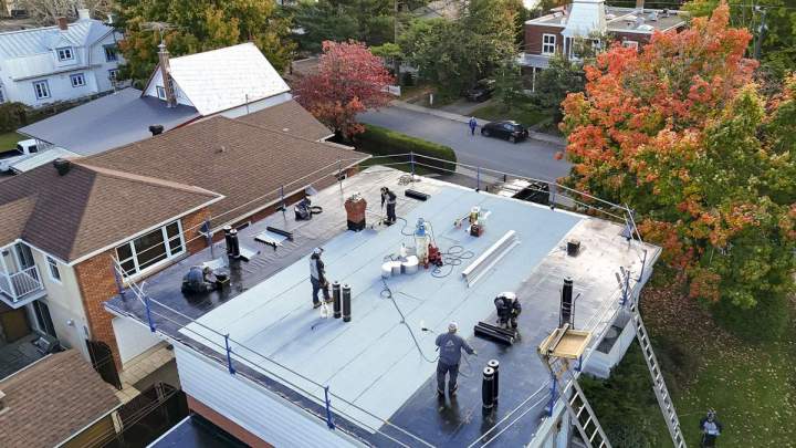 Réparation de toiture Montréal